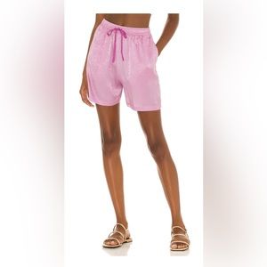 NWT Tell Your Friends Silk Lounge Short